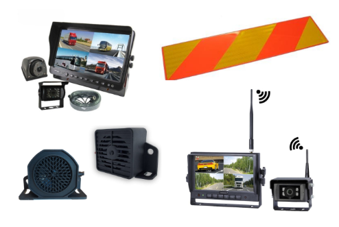 Caméra de recul et signalisation